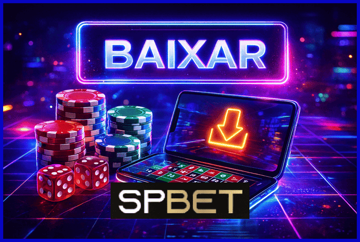 Banner destacando o app SPBET888 disponível para baixar grátis