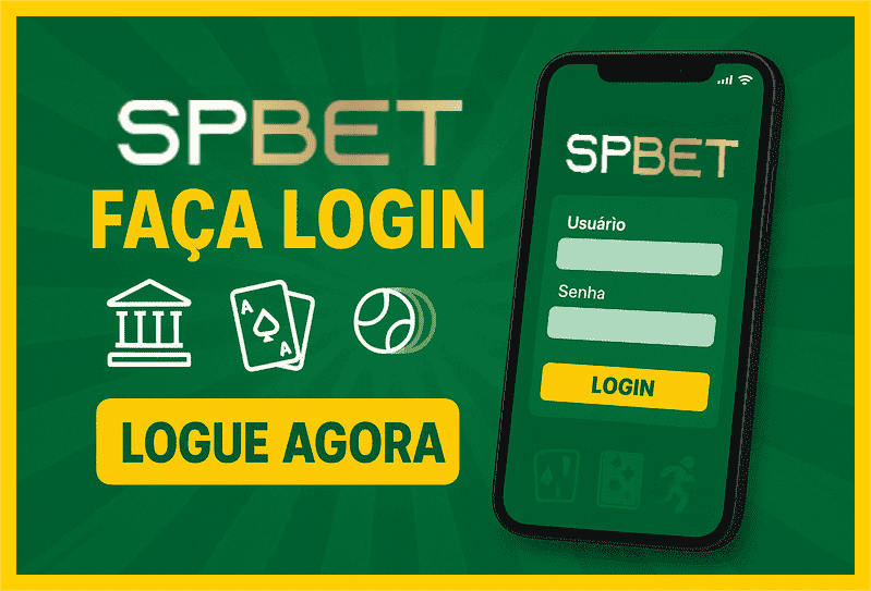 Imagem destacando login seguro na SPBET888 para novos usuários